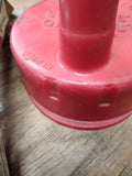 Vtg 4 Piece Service Station Automotive Garage Oil Can Pour Filler Spout Lot