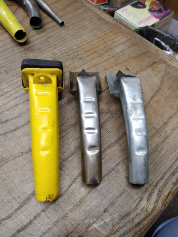 Vtg 3 Piece Service Station Automotive Garage Oil Can Pour Filler Spout Lot #2