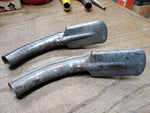 Vtg 2 Pc Lot Royal Oil Spout Service Station Automotive Garage Oil Can Pour Fill