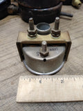Vtg Stewart Warner #819834 White Dial 2.25" Alternator Amperes Gauge 40 Amps