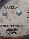 Vtg Marshalltown Bronze Movement Vacuum 0-30 PSI Pressure Gauge 2.5"