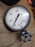 Vtg Marshalltown 0-200 PSI Pressure Gauge 4"