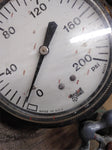 Vtg Marshalltown 0-200 PSI Pressure Gauge 4"
