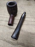 Vtg Amphora Xtra 817 Sandblasted Briar Tobacco Pipe Canadian Style Holland Nice!