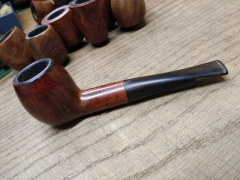 Vtg DIGBY 347 London Made Briar Tobacco Pipe Apple Style England Nice!