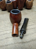 Vtg DIGBY 347 London Made Briar Tobacco Pipe Apple Style England Nice!