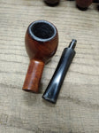 Vtg DIGBY 347 London Made Briar Tobacco Pipe Apple Style England Nice!