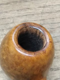 Vtg Genuine Briar Tobacco Pipe Apple Style Made In France in Nice Shape!