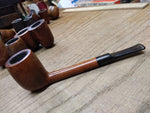 Vtg RKD 9465 Briar Tobacco Pipe Billiard Style Saddle Stem London England Nice!