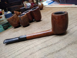 Vtg RKD 9465 Briar Tobacco Pipe Billiard Style Saddle Stem London England Nice!