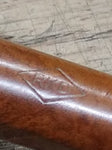 Vtg RKD 9465 Briar Tobacco Pipe Billiard Style Saddle Stem London England Nice!