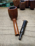 Vtg RKD 9465 Briar Tobacco Pipe Billiard Style Saddle Stem London England Nice!