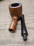 Vtg Algerian Briar Pot Style Smoking Tobacco Pipe Nice Condition!