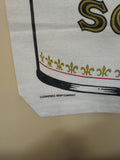 Vtg Campbell's Condensed Soup Advertising Cloth Bag Laundry Sack 28.5" x 17.5"