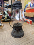 Vtg Antique Early Ice Skaters Kerosene Oil Lamp Lantern 7" Rare Collecitble!