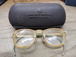 Vtg AO American Optical Bi Focal Industrial Glass Lens Safety Goggles Orig Case!