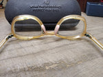 Vtg AO American Optical Bi Focal Industrial Glass Lens Safety Goggles Orig Case!