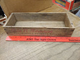 Vtg Clearfield Brand Ole N Sharpe Pasteurized Process 5 Pound Wooden Cheese Box