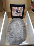 Pre Owned Intl. Hair Goods New Man Toupee Hair Piece Salt & Pepper Orig Box! #1