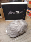 Pre Owned Intl. Hair Goods New Man Toupee Hair Piece Salt & Pepper Orig Box! #2