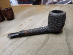 Vtg Wally Frank Ltd Rustic Root #18 Lovat Style Saddle Stem Tobacco Pipe