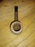 Vtg Wally Frank Ltd Rustic Root #18 Lovat Style Saddle Stem Tobacco Pipe