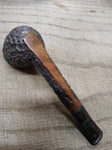 Vtg Wally Frank Ltd Rustic Root #18 Lovat Style Saddle Stem Tobacco Pipe