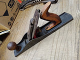 Vtg Craftsman Wood Hand Plane 13.5 Inch Smooth Bottom in Good Shape!