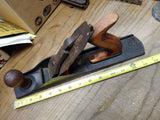 Vtg Craftsman Wood Hand Plane 13.5 Inch Smooth Bottom in Good Shape!