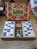Vtg Lotto Bingo Style Board Game in Original Box!