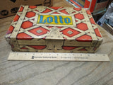 Vtg Lotto Bingo Style Board Game in Original Box!