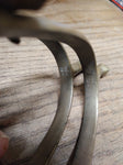 Vtg Antique WWI U.S. A.B. August Bauermann Cavalry Officer Horse Riding Spurs