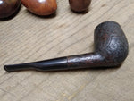 Vtg Duncan Hill Aerosphere Rusticated Billiard Smoking Tobacco Pipe Nice Shape!