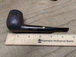 Vtg Duncan Hill Aerosphere Rusticated Billiard Smoking Tobacco Pipe Nice Shape!