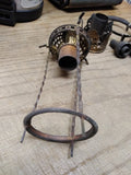 Vtg Antique Gas Wall Ceiling Lamp Light Parts Lot Mantle Burners Fixtures Brass