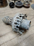 Vtg Antique Gas Wall Ceiling Lamp Light Parts Lot Mantle Burners Fixtures Brass