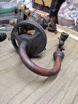 Vtg Antique Gas Wall Ceiling Lamp Light Burner Fixture Brass Hardware Parts Lot