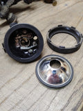 Vtg Antique Edison Electric Coal Miners Head Lamp Work Light Bakelite Parts Lot