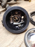 Vtg Antique Edison Electric Coal Miners Head Lamp Work Light Bakelite Parts Lot