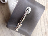 Vtg 2 Pc Set Cufflink Tie Clip Lot Swank Moon Stone Gentry Garnet Original Boxes