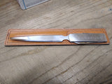 Vtg Letter Opener Multi Tool Made in Japan Stainless Steel Scissors Knife Sheath