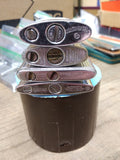 Vtg 4 Pc Cigarette Lighter Lot 2 x Ronson Brother Automatic Continental USA Japa
