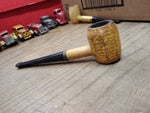 Vtg Broken In Corn Cob Smoking Tobacco Pipe Nice Shape!