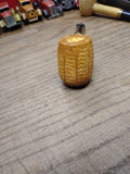 Vtg Broken In Corn Cob Smoking Tobacco Pipe Nice Shape!