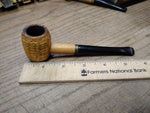 Vtg Broken In Corn Cob Smoking Tobacco Pipe Nice Shape!