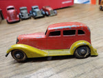 Vtg Tootsietoy Graham Diecast 4 Door Sedan White Rubber Wheels Parts Repair Lot