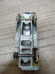 Vtg Tootsietoy Graham Diecast 4 Door Sedan White Rubber Wheels Parts Repair Lot