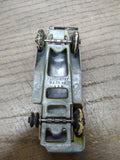 Vtg Tootsietoy Graham Diecast 4 Door Sedan White Rubber Wheels Parts Repair Lot