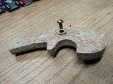 Vtg Cast Aluminum Derringer 4.5 inch Man Cave Wall Hanging Rat Rod Rat Bike Art!