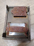 Vtg US Post Office Box Door Face #626 Brass Combination Dial 5" x 4"